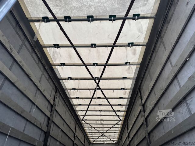 Open oplegger met zeil Tirsan TIRSAN *  * BORDWÄNDE * HUBDACH *