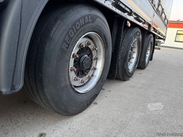 Open oplegger met zeil Tirsan TIRSAN *  * BORDWÄNDE * HUBDACH *