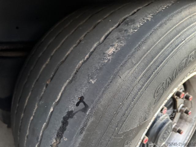 Open oplegger met zeil Tirsan TIRSAN *  * BORDWÄNDE * HUBDACH *