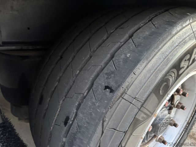 Open oplegger met zeil Tirsan TIRSAN *  * BORDWÄNDE * HUBDACH *