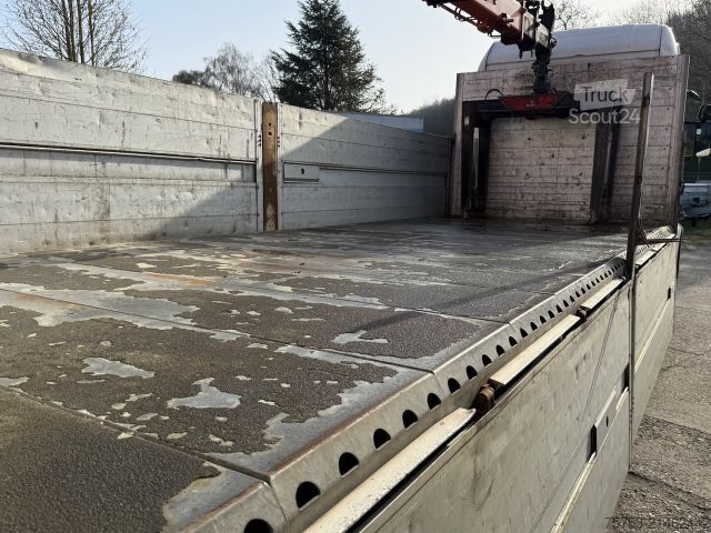 Vrachtauto met open laadbak SCANIA G 450 6x2/2 Baustoff + Kran Atlas 186.3