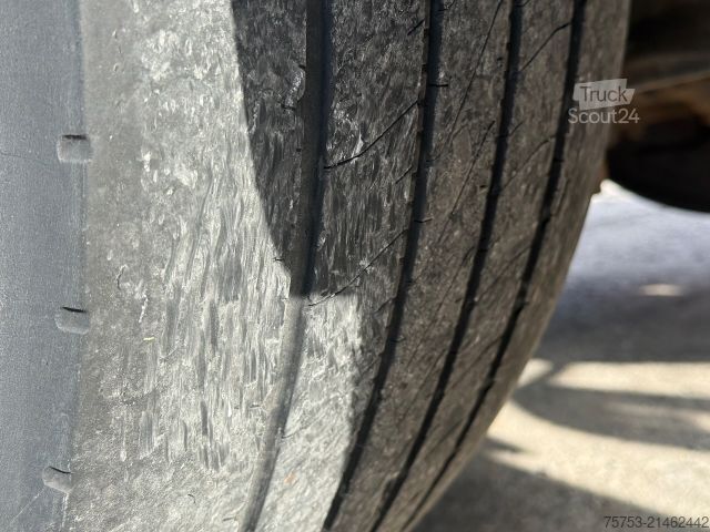 Vrachtauto met open laadbak SCANIA G 450 6x2/2 Baustoff + Kran Atlas 186.3