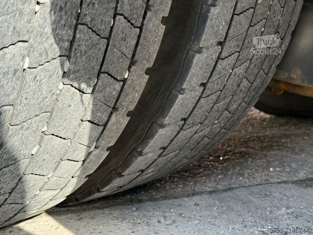 Vrachtauto met open laadbak SCANIA G 450 6x2/2 Baustoff + Kran Atlas 186.3