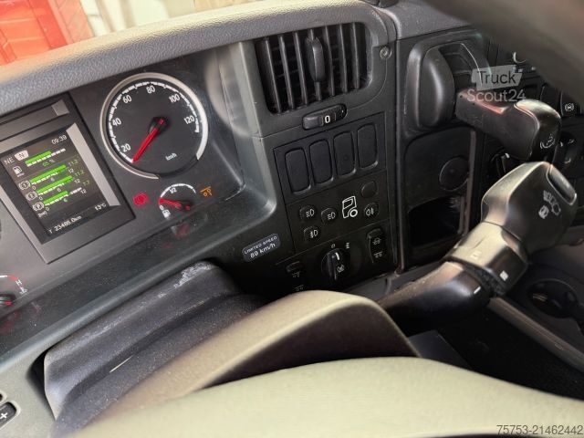 Vrachtauto met open laadbak SCANIA G 450 6x2/2 Baustoff + Kran Atlas 186.3