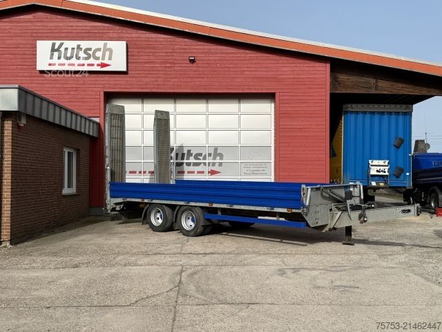 Remorque porte-engins surbaissée MÜLLER-MITTELTAL Etütar 14,4 Tieflader mit Rampen