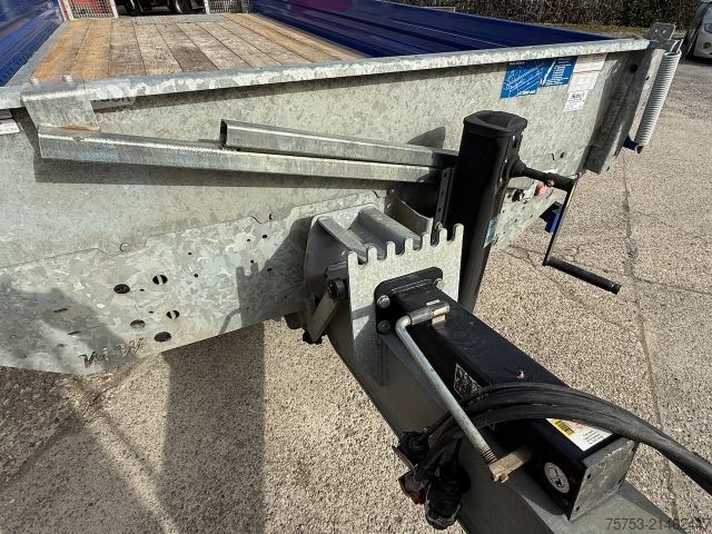 Remorque porte-engins surbaissée MÜLLER-MITTELTAL Etütar 14,4 Tieflader mit Rampen