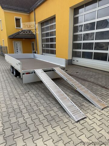Kolmisuuntainen kippiperävaunu Saris PL 406 204 2700 + Schienen 406cm x 204cm