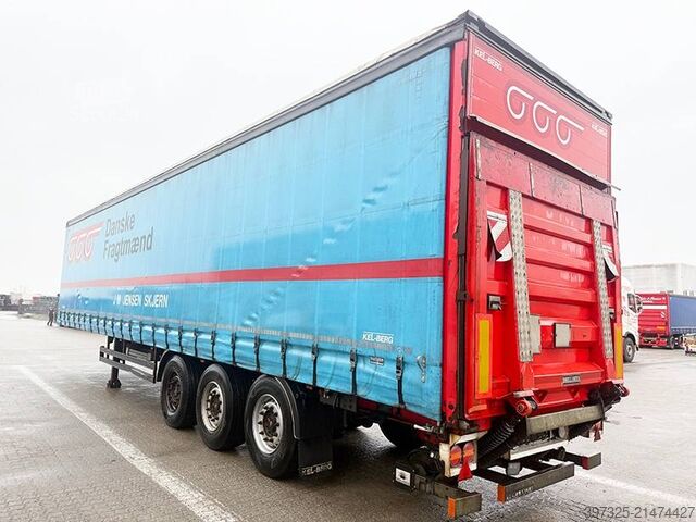 Kayar brandalar Kel-Berg Curtainsider / Planenauflieger / Gardin