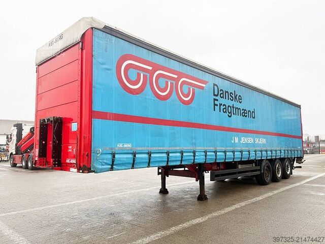 Posuvné plachty Kel-Berg Curtainsider / Planenauflieger / Gardin