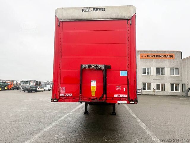 Posuvné plachty Kel-Berg Curtainsider / Planenauflieger / Gardin