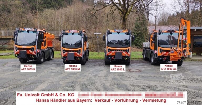 Kommunalfahrzeug Hansa Maschinenbau APZ 1003K