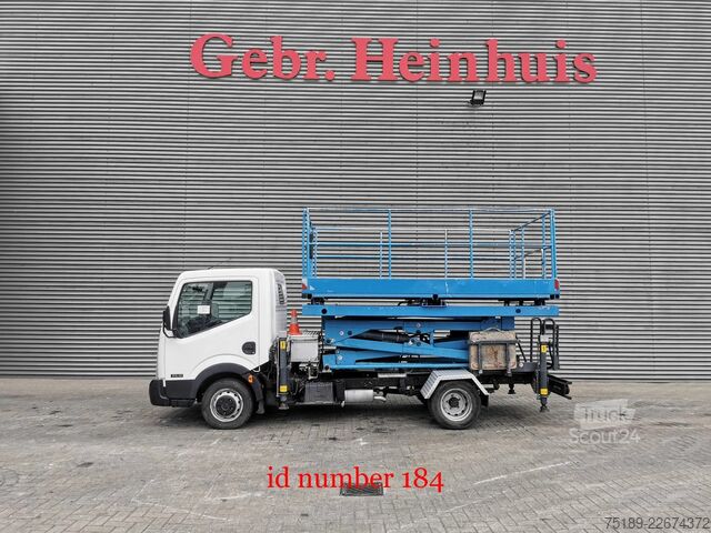 Hefplatform Nissan Cabstar Cabstar 35.13 - Weiss SF 10 - 400 KG Ca...