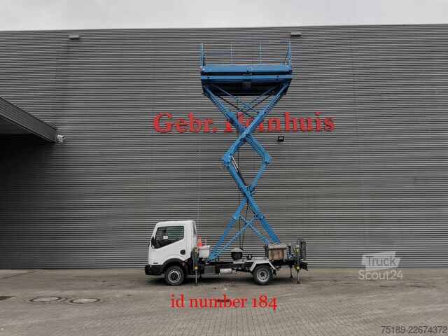 Hefplatform Nissan Cabstar Cabstar 35.13 - Weiss SF 10 - 400 KG Ca...