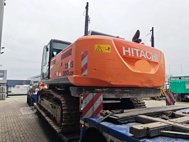 Rupsgraafmachine Hitachi ZX 350 LCN-5B Long Reach 22 meter Topcon Laser ...