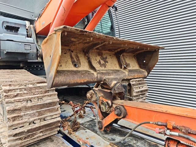 Rupsgraafmachine Hitachi ZX 350 LCN-5B Long Reach 22 meter Topcon Laser ...