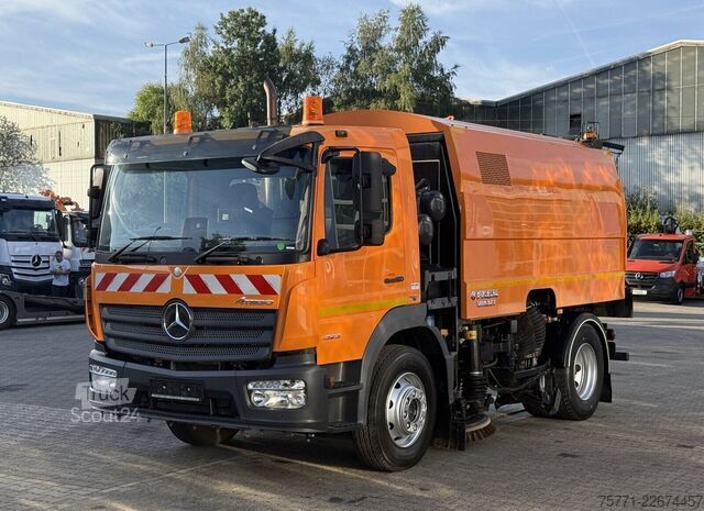 Balayeuse Mercedes-Benz ATEGO 1323 4x2 EURO6 ZAMIATARKA FAUN VIAJET 6 R...