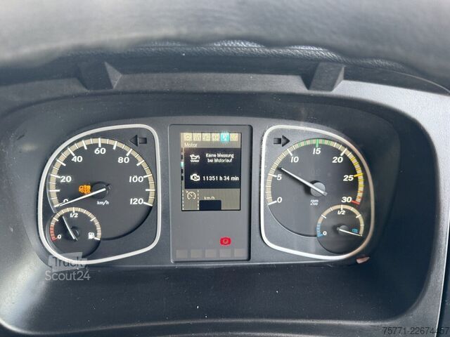 Balayeuse Mercedes-Benz ATEGO 1323 4x2 EURO6 ZAMIATARKA FAUN VIAJET 6 R...