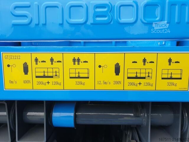 Plataforma telescópica Sinoboom 4047