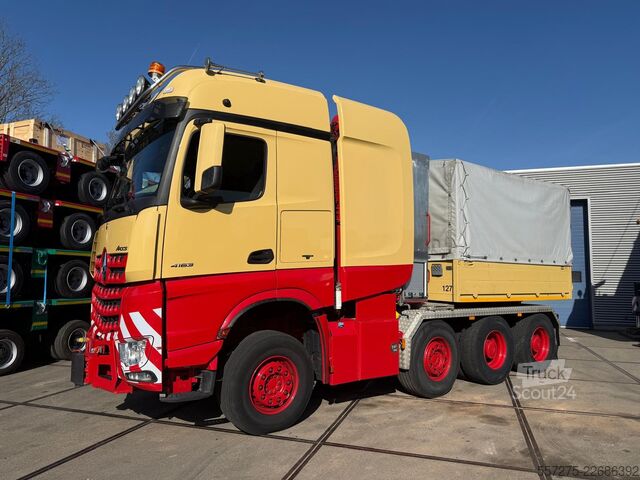 Didelė apkrova Mercedes-Benz Actros 4163
