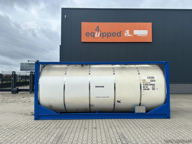  Van Hool 20FT ISO / 23.000L /  PORTABLE T11 / 22KM  / va...
