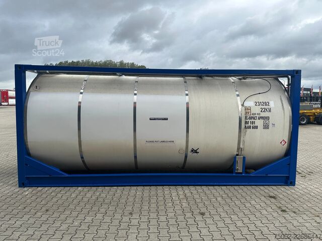  Van Hool 20FT ISO / 23.000L /  PORTABLE T11 / 22KM  / va...