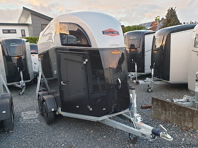 At römorku Böckmann Comfort Esprit silver black Aluboden Sattelkammer