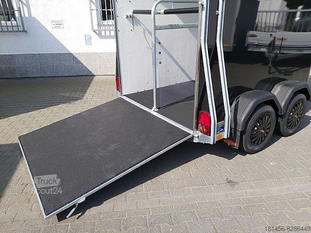 At römorku Böckmann Comfort Esprit silver black Aluboden Sattelkammer