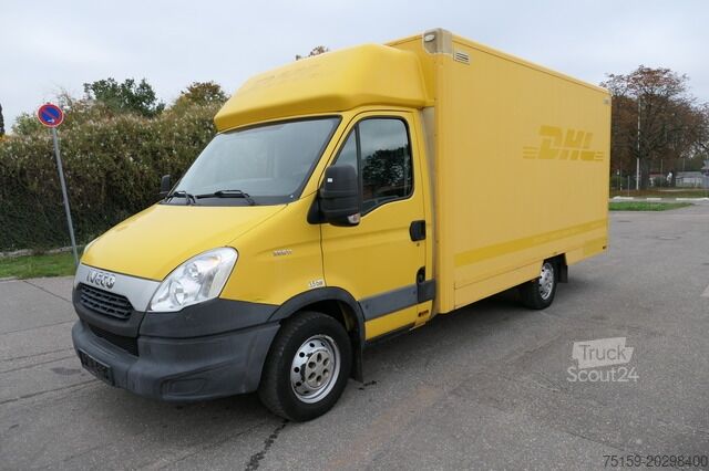 Transporter mit Koffer iveco Daily 35 S11 C30C AUTOMATIK KAMERA MAXI KAMERA Regale LUFT - EURO 5 - CoC