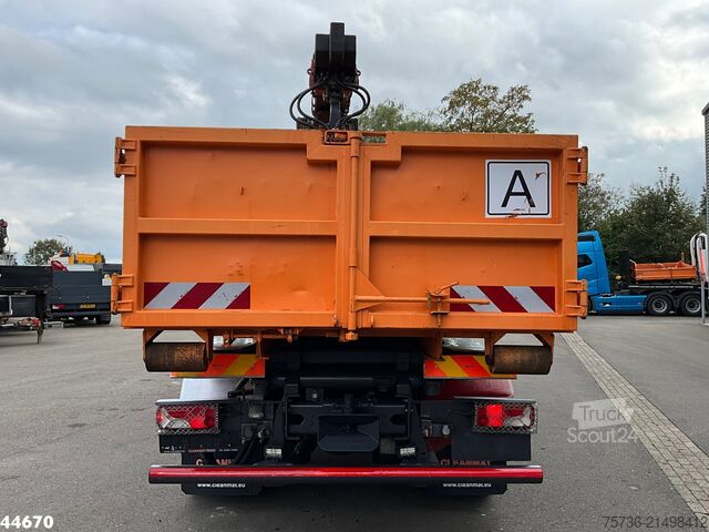Vinçli damper Scania P 320 HMF 12 Tonmeter Z-kraan + Kipper 11m³