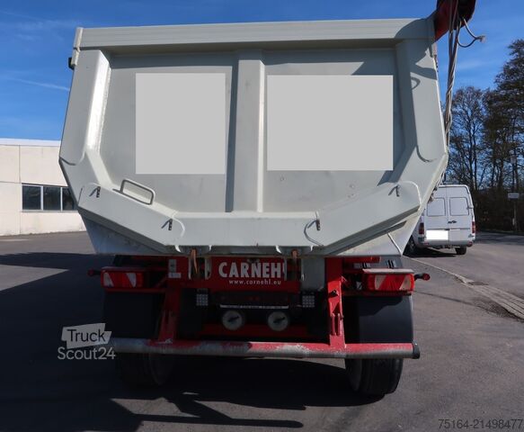 Semi-remorque benne CARNEHL CHKS/AH Alukastenmulde