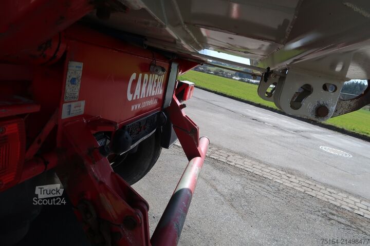 Semi-remorque benne CARNEHL CHKS/AH Alukastenmulde