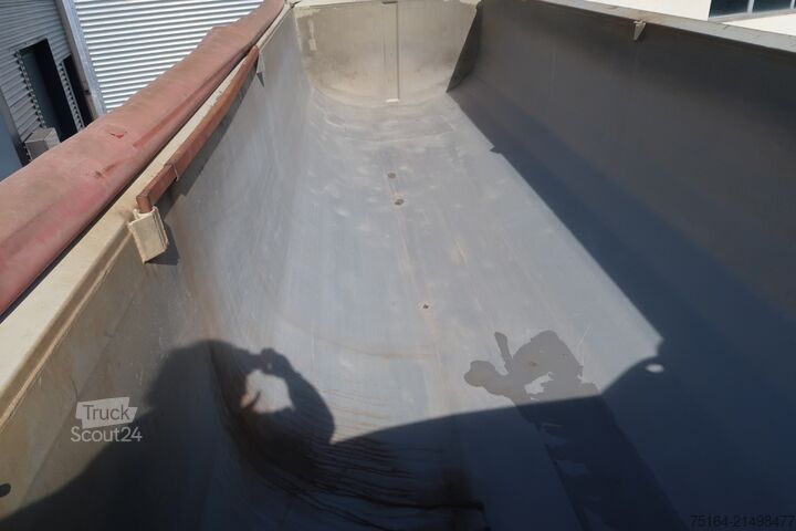 Semi-remorque benne CARNEHL CHKS/AH Alukastenmulde