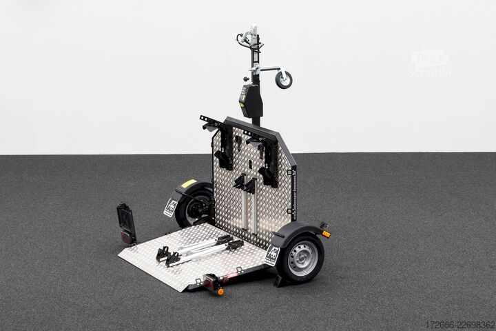 Motorsykkeltilhenger Lorries MT-2 | FAHRRADTÄGER 240X174CM 750KG 2ER MOTORRADANHÄNGER