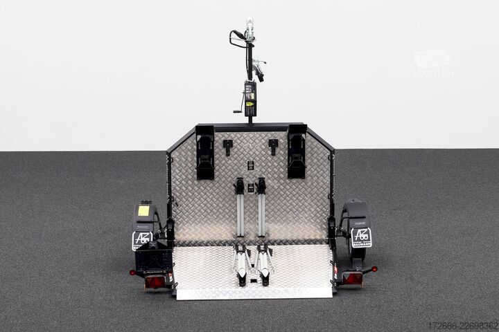 Motorsykkeltilhenger Lorries MT-2 | FAHRRADTÄGER 240X174CM 750KG 2ER MOTORRADANHÄNGER