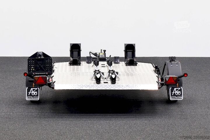 Motorsykkeltilhenger Lorries MT-2 | FAHRRADTÄGER 240X174CM 750KG 2ER MOTORRADANHÄNGER