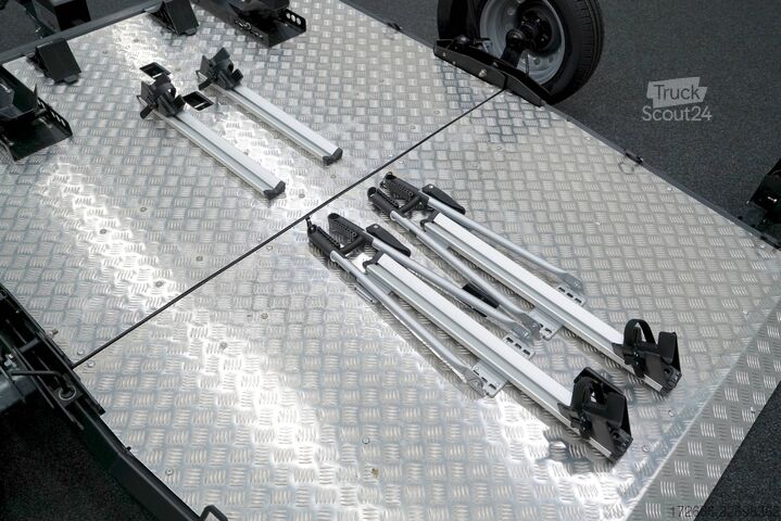 Motorsykkeltilhenger Lorries MT-2 | FAHRRADTÄGER 240X174CM 750KG 2ER MOTORRADANHÄNGER