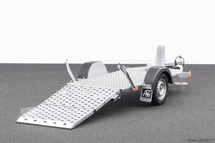 Motorsykkeltilhenger Vezeko MOTOVAN A08 248X107CM 750KG MOTORRADANHÄNGER