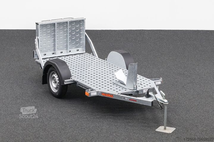 Motorsykkeltilhenger Vezeko MOTOVAN A08 248X107CM 750KG MOTORRADANHÄNGER