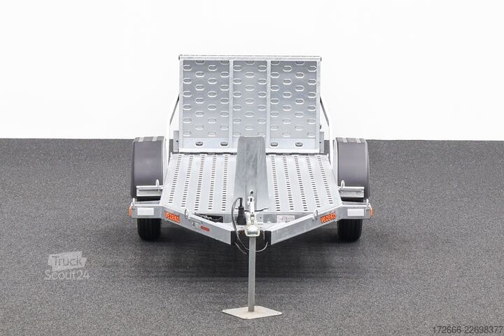 Motorsykkeltilhenger Vezeko MOTOVAN A08 248X107CM 750KG MOTORRADANHÄNGER
