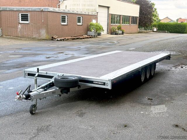  Brian James Trailers CONNECT 476-6024-35-3-12 | TRIDEM 600X243CM 3500KG HOCHLADER | SCHWARZ