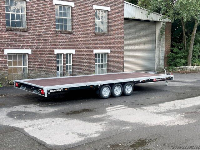  Brian James Trailers CONNECT 476-6024-35-3-12 | TRIDEM 600X243CM 3500KG HOCHLADER | SCHWARZ
