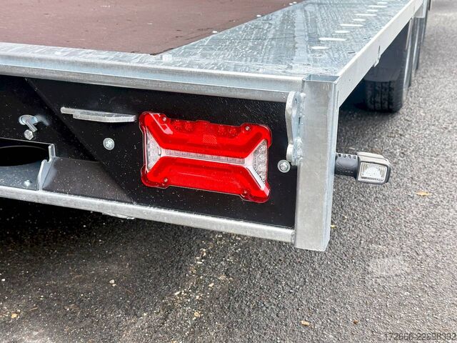  Brian James Trailers CONNECT 476-6024-35-3-12 | TRIDEM 600X243CM 3500KG HOCHLADER | SCHWARZ