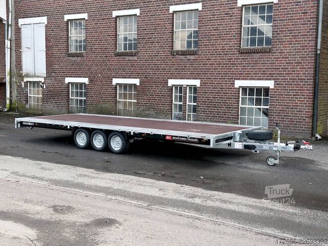  Brian James Trailers CONNECT 476-6024-35-3-12 | TRIDEM 600X243CM 3500KG HOCHLADER | SCHWARZ