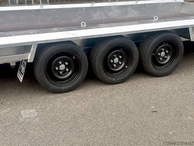 Tilhenger for tungt utstyr Vlemmix VTS | TRIDEM 480X180X34CM 3500KG BAUMASCHINENANHÄNGER