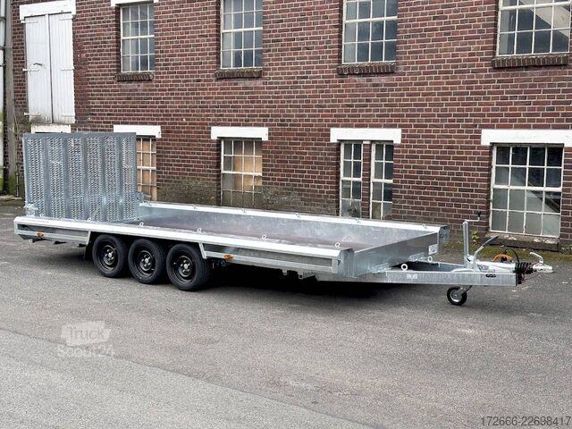 Tilhenger for tungt utstyr Vlemmix VTS | TRIDEM 480X180X34CM 3500KG BAUMASCHINENANHÄNGER