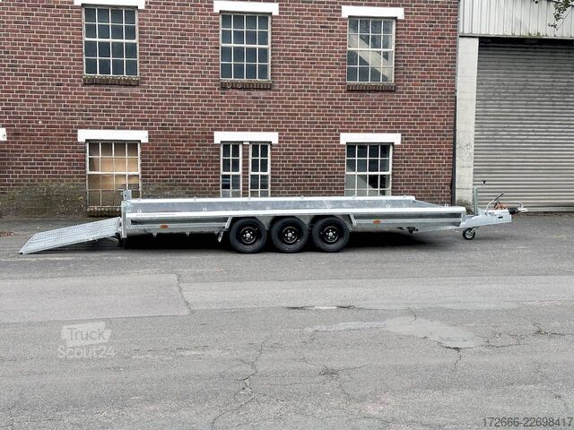 Tilhenger for tungt utstyr Vlemmix VTS | TRIDEM 480X180X34CM 3500KG BAUMASCHINENANHÄNGER
