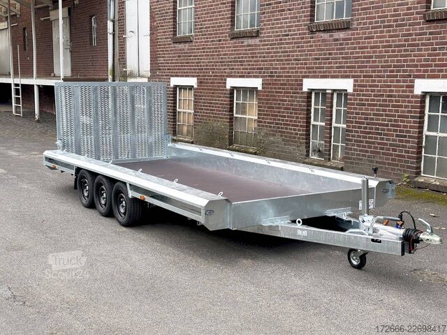Tilhenger for tungt utstyr Vlemmix VTS | TRIDEM 480X180X34CM 3500KG BAUMASCHINENANHÄNGER