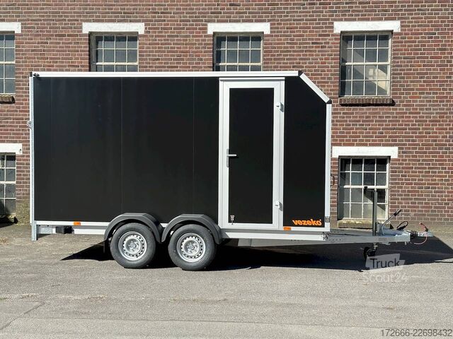  Vezeko TK C 27.40 | BLACK | RAMPE | SEITENTÜR 405X184X205CM 2700KG AERO KOFFERANHÄNGER