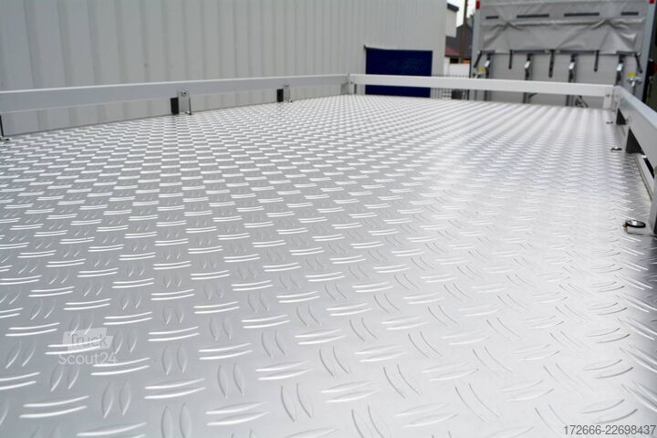  Koch-Anhänger 4.13 | ALUBODEN 250X125X95CM 1300KG | TÜR | 3XBWE | DECKELANHÄNGER