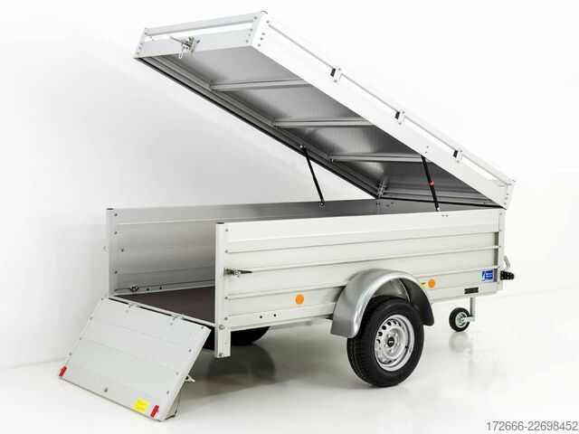  Koch-Anhänger U4 250X125X65CM 750KG | 1XBWE | DECKELANHÄNGER